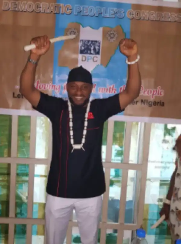 Anambra2017: Nollywood Actor, Yul Edochie Pick Up His Nomination Form, Declares His Party (Photos, Video)